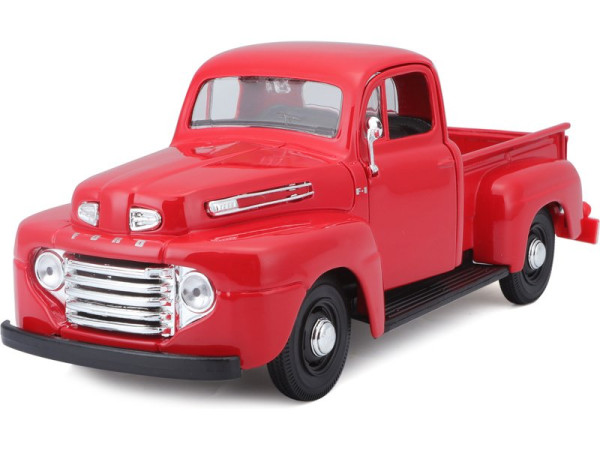 (MA-31935R) Maisto Ford F-1 Pickup 1948 1:25 červená (6)