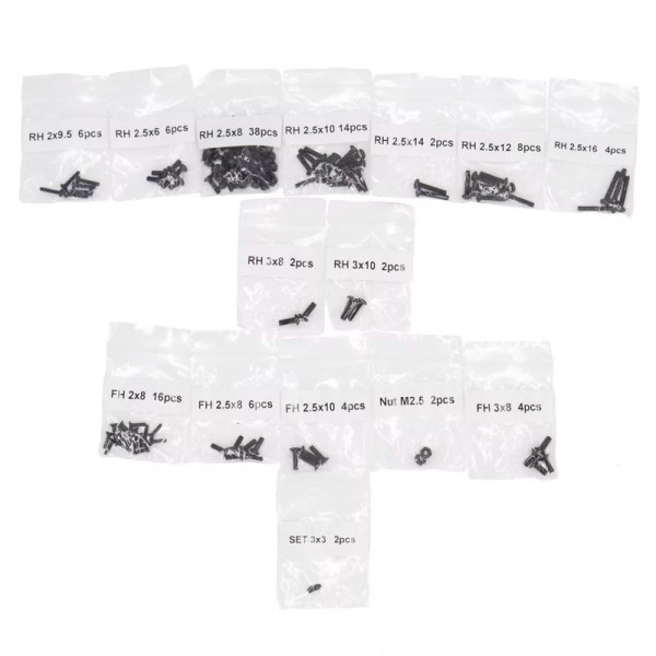 (FTK-24008) Set šroubků Funtek GT16E