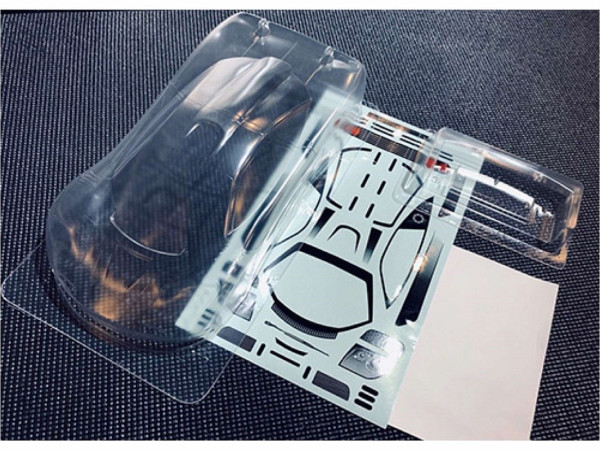 (NBA807) Karoserie Carten MCL-F1 M-Chassis (210mm-225mm)