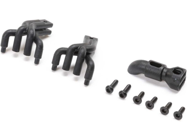 (LOS211048) Losi hlavice 4-v-1 levá/pravá: Mini LMT