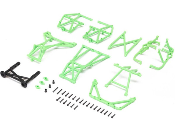 (LOS211049) Losi ochranná klec zelená: Mini LMT