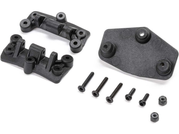 (LOS212036) Losi držák zavěšení 4-bodový, deska serva: Mini LMT