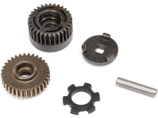 (LOS212041) Losi volnoběžný převod, vyrovnávací převod: Mini LMT