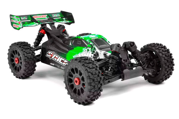 Corally Syncro-4 Buggy 4WD 3-4S RTR (zelená)