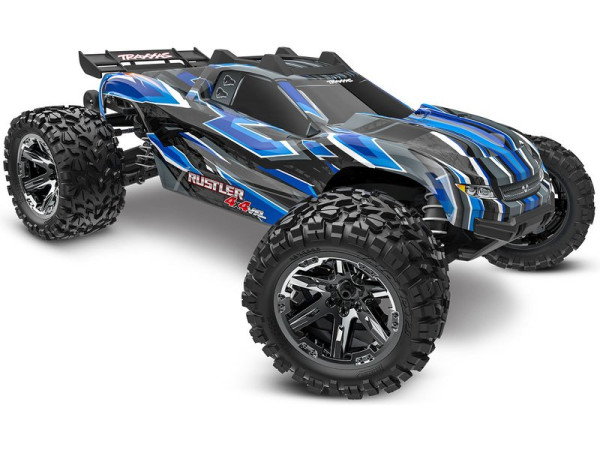Traxxas Rustler 1:10 VXL HD 4WD RTR (modrý)