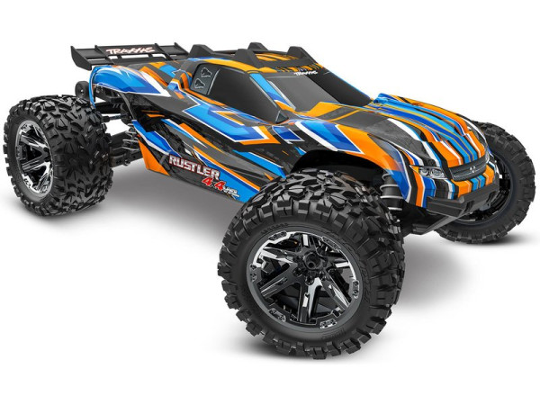 Traxxas Rustler 1:10 VXL HD 4WD RTR (oranžový)