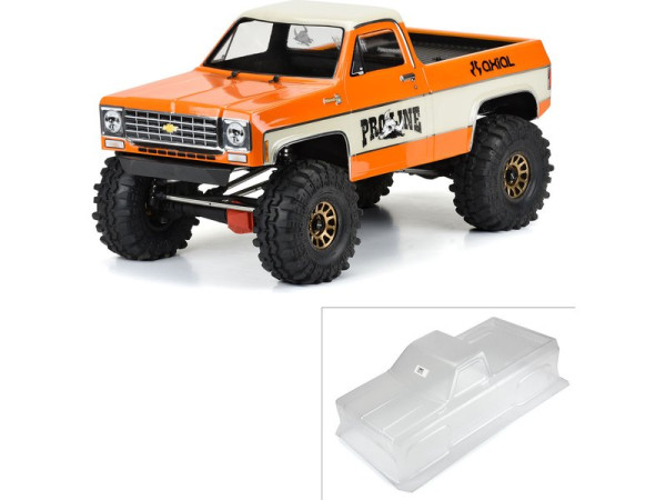 (PRO359800) Karoserie 1:6 Chevrolet K-10 1978 čirá SCX6