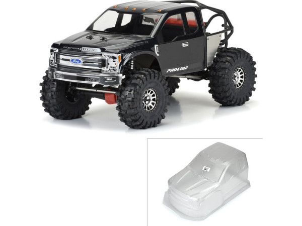 (PRO361600) Karoserie 1:6 2017 Ford F-250 Super Duty čirá SCX6