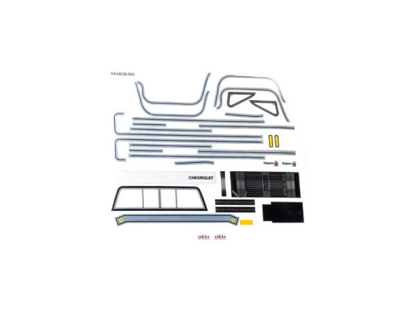 (TRA9898) Traxxas samolepky TRX-4M Chevrolet K10 Monster Truck 1979