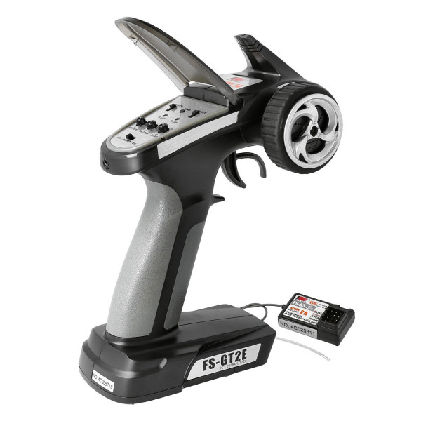 (FS055) Flysky vysílač FS-GT2E + přijímač FS-A3 (1)