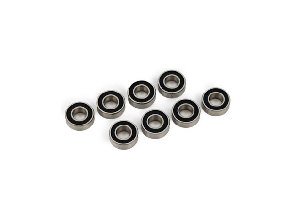 (TRA5116R) Traxxas ložisko 5x11x4mm 2RS nerez černé (8ks)