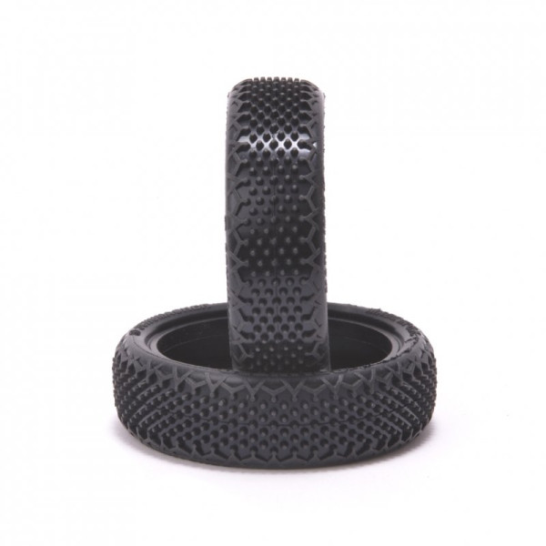 (U6909) Pneu Buggy Schumacher 1:10 Splinter přední 2WD (směs modrá/blue) (2ks)