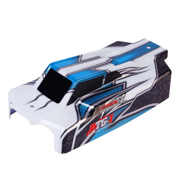 (LC8219) PTG-1 karoserie vč. polepů červená (lakovaná) (1)