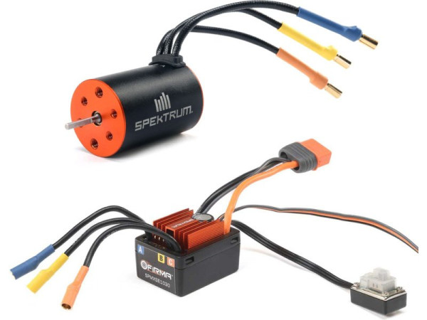 (SPMXSEMC14) Spektrum motor střídavý Firma 4500ot/V, regulátor 30A Smart: Mini