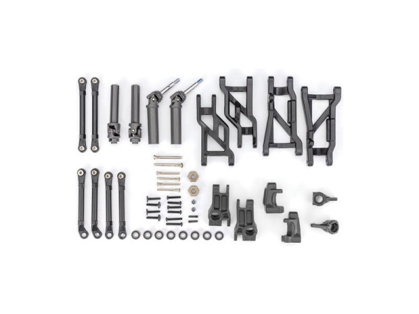 (TRA9181) Traxxas konverzní sada podvozku HD černá (pro Slash)