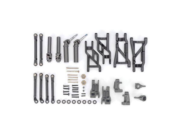 (TRA9181-GRAY) Traxxas konverzní sada podvozku HD šedá (pro Slash)