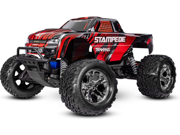 Traxxas Stampede 1:10 HD RTR (červený)