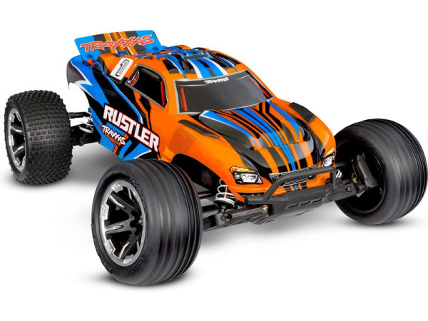 Traxxas Rustler 1:10 HD RTR (oranžový)