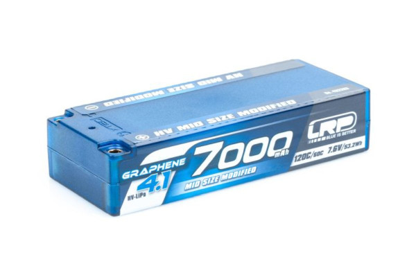 (432263) LRP HV Modified GRAPHENE-4.1 7000mAh 7.6V LiPo 135C/65C