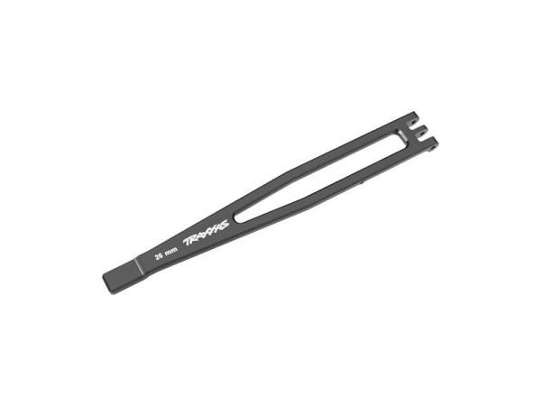 (TRA8327-GRAY) Traxxas držák baterie hliníkový šedý