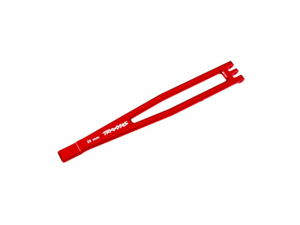 (TRA8327-RED) Traxxas držák baterie hliníkový červený