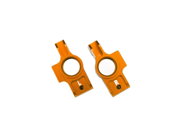 (TRA8352X-ORNG) Traxxas těhlice zadní hliníková oranžová (pár)
