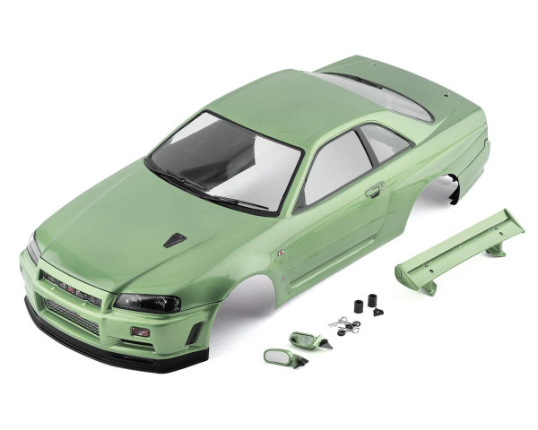 (KB48646) Karoserie Nissan Skyline R34 (zelená) (7)