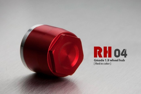 (GM70141) 1.9 RH04 Wheel Hubs (Red) (4ks) (1)