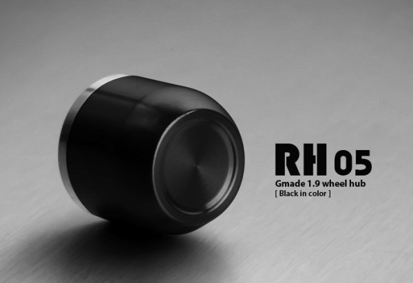 (GM70154) 1.9 RH05 Wheel Hubs (Black) (4ks) (1)