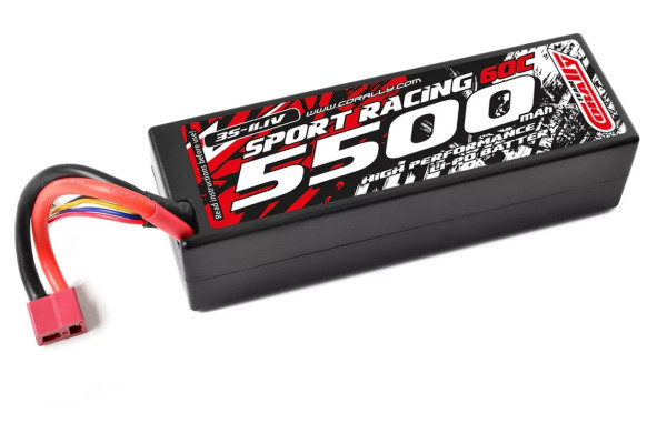 (C-49135-D) Corally Sport Racing 5400mAh LiPo 11.1V 50C (1)