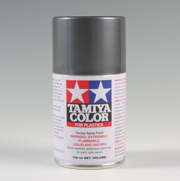 (TS100) Tamiya barva ve spreji Bright Gun Metal (100ml) (4)