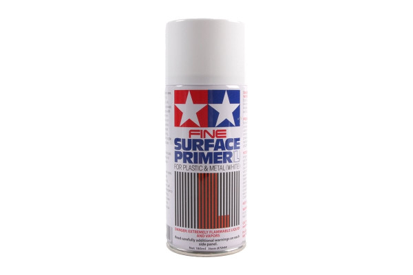 (87044) Tamiya Fine Surface Primer L - White (1)