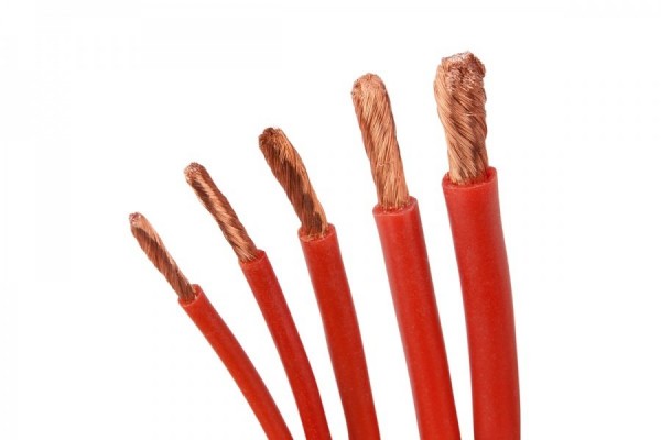 (6BI30361) Kabel silikon 1.0mm2 červený (1m)