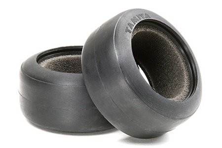 (54198) Tamiya F104 Rubber Tires - Front/Hard