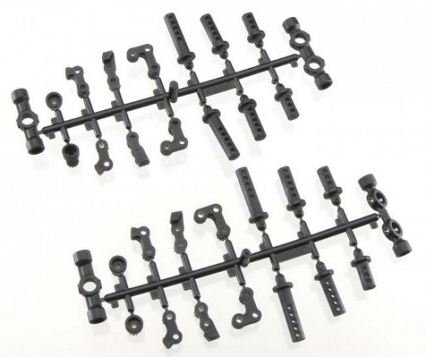 (AX80067) Axial Adjustable Body Mounts Set