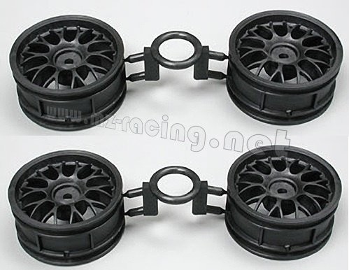 (19335630) Tamiya disky 1:10 (4ks)