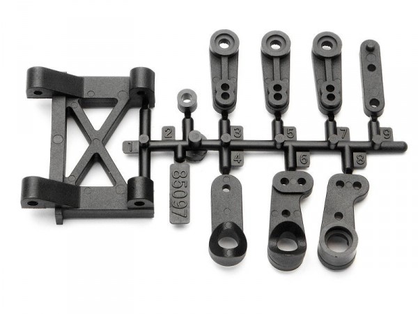 (85097) Centrální držák serva a servo páka