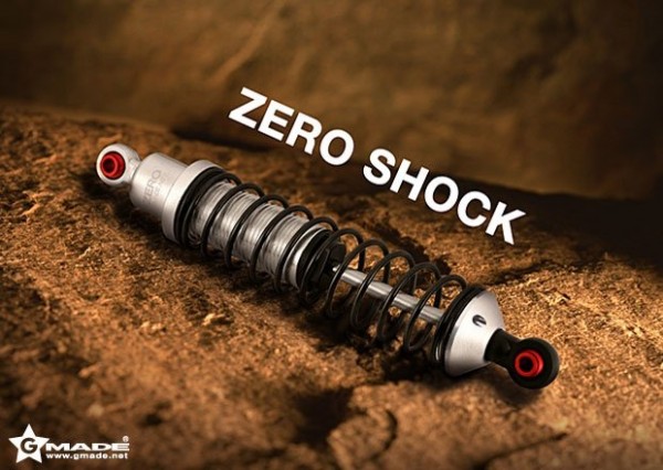(GM20202) Gmade Team ZERO Shock Silver 104mm (Medium) (4ks)