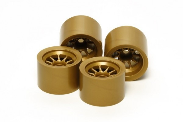 (54525) Tamiya F104 Wheel Set - Gold (2+2ks)