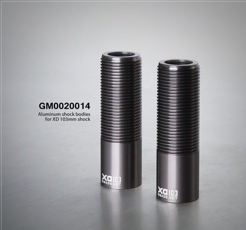 (GM0020014) Aluminum Shock Bodies for XD 103mm Shock