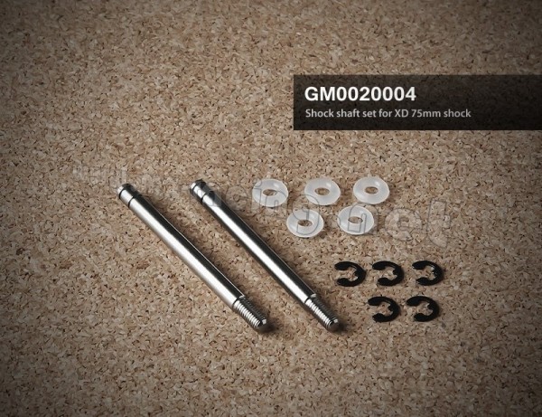 (GM0020004) Shock Shaft Set For XD 75mm Shock
