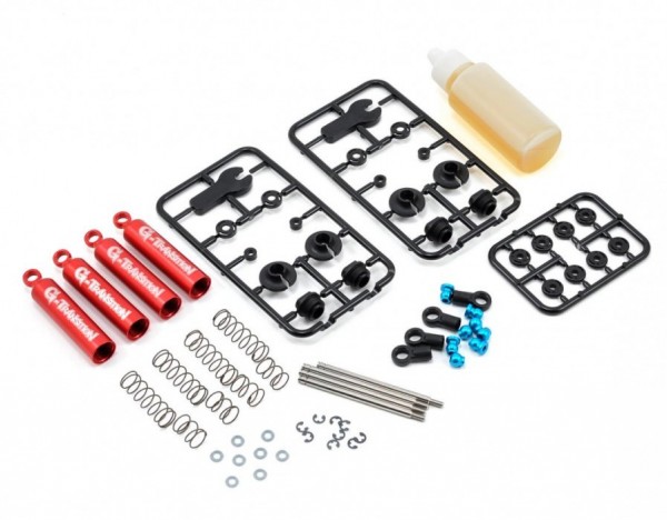 (GM20501) G-Transition Shock (80mm/87mm) (Red) (4ks)