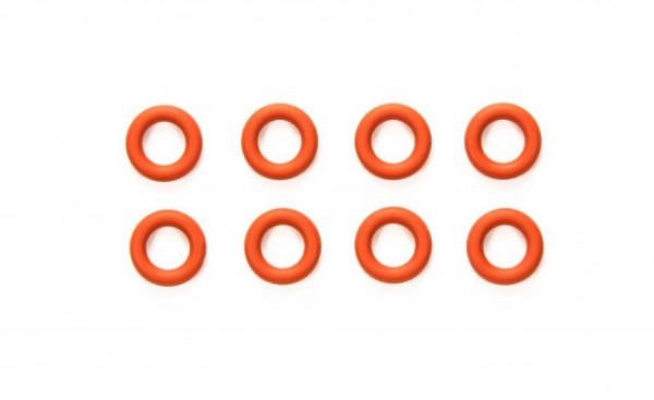 (42259) Tamiya 5mm Gear Diff O-Rings - Red (8ks)