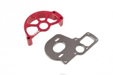 (TFL1401-18) T-10 PRO - Držák motoru a ochranná klec převodového kola