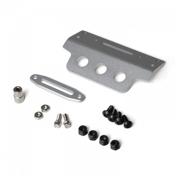 (GM30007) GS01 Alu Skid Plate Silver Front Tube Bumper