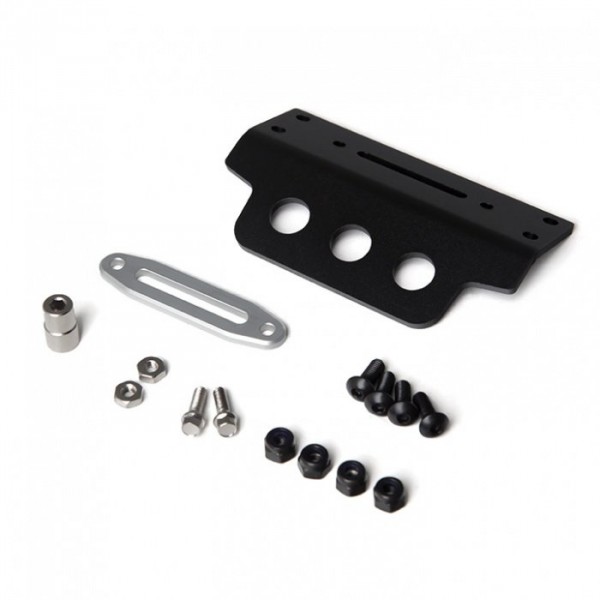 (GM30008) GS01 Alu Skid Plate Black Front Tube Bumper