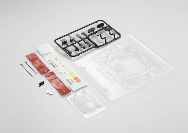 (KB48196) Imitace motoru Type-F 1:10 (čirá)