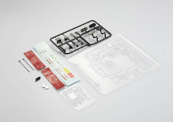 (KB48195) Imitace motoru Type-E 1:10 (čirá)