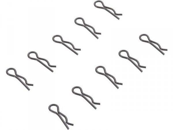 (AX31374) Sponka karosérie 3mm černá (10ks)