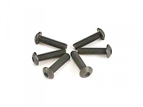 (TRA2578) Traxxas šroub imbus půlkulatá hlava M3x12mm (6ks)